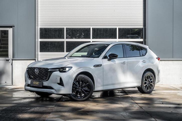 Mazda CX-60 2.5 e-SkyActiv PHEV Homura Leder | Camera | Hud, Auto's, Mazda, Bedrijf, Te koop, CX-60, 4x4, ABS, Achteruitrijcamera