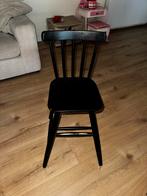 Zwarte houten stoel | ikea agam, Ophalen of Verzenden, Gebruikt