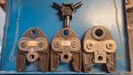 3x Uponor Up75 accu perstangen persmachine, ., Ophalen of Verzenden, Zo goed als nieuw, Uponor