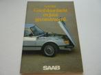 Folder Saab 900 uit 1982, Ophalen of Verzenden, Nieuw, Overige merken