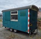 Mooie metalen snelverkeer schaftwagen/bouwkeet/schaftkeet, Doe-het-zelf en Verbouw, Bouwketen en Schaftketen, Ophalen, Gebruikt