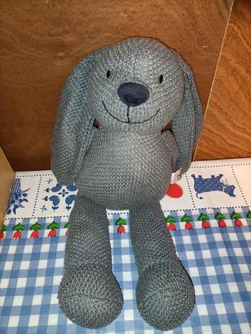 Prenetal grijs konijn knuffel 39 cm groot  beschikbaar voor biedingen