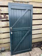 Poortdeur / tuindeur van hardhout, Tuin en Terras, Tuinpoorten, Ophalen, Gebruikt, Draaipoort, 150 tot 200 cm