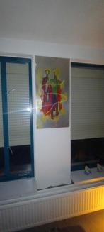 Abstract Schilderij op Aluminium, Ophalen