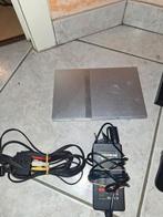 Crystal playstation 2 met alle kabels geen controller, Spelcomputers en Games, Ophalen of Verzenden, Zo goed als nieuw, Met 1 controller