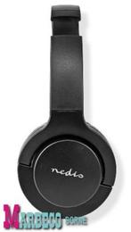 Bluetooth hoofdtelefoon, Op Oor, 10 uur, Handsfree, Spraak, Overige merken, Nedis, Bluetooth, Nieuw