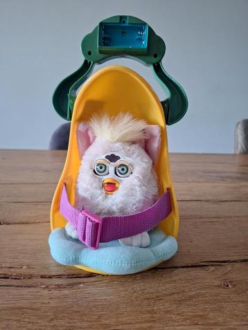 Vintage Furby + slaapplek zonder klepje beschikbaar voor biedingen