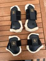 BR Snuggle Sheepskin pees- en kogelbeschermers zwart FULL, Dieren en Toebehoren, Paarden en Pony's | Beschermers, Nieuw, Ophalen of Verzenden