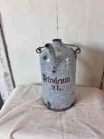 Emaille brocante petroleum kan, Antiek en Kunst, Antiek | Emaille, Ophalen of Verzenden