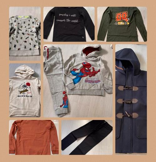 9 delig jongens set mt 122-128 oa truien houtje touwtje jas, Kinderen en Baby's, Kinderkleding | Maat 122, Jongen, Setje, Ophalen of Verzenden