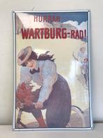 WARTBURG fietsen emaille bord, Verzamelen, Ophalen of Verzenden, Gebruikt, Reclamebord