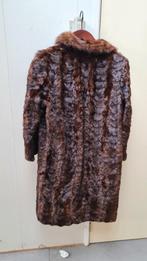 Bruine konijnen bontjas in goede staat, Maat 38/40 (M), Bruin, Ophalen of Verzenden, Zo goed als nieuw