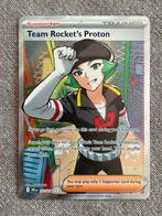 Pokémon 2025 | Destined Rivals Team Rocket’s Proton 227/182, Ophalen of Verzenden, Nieuw, Losse kaart, Foil
