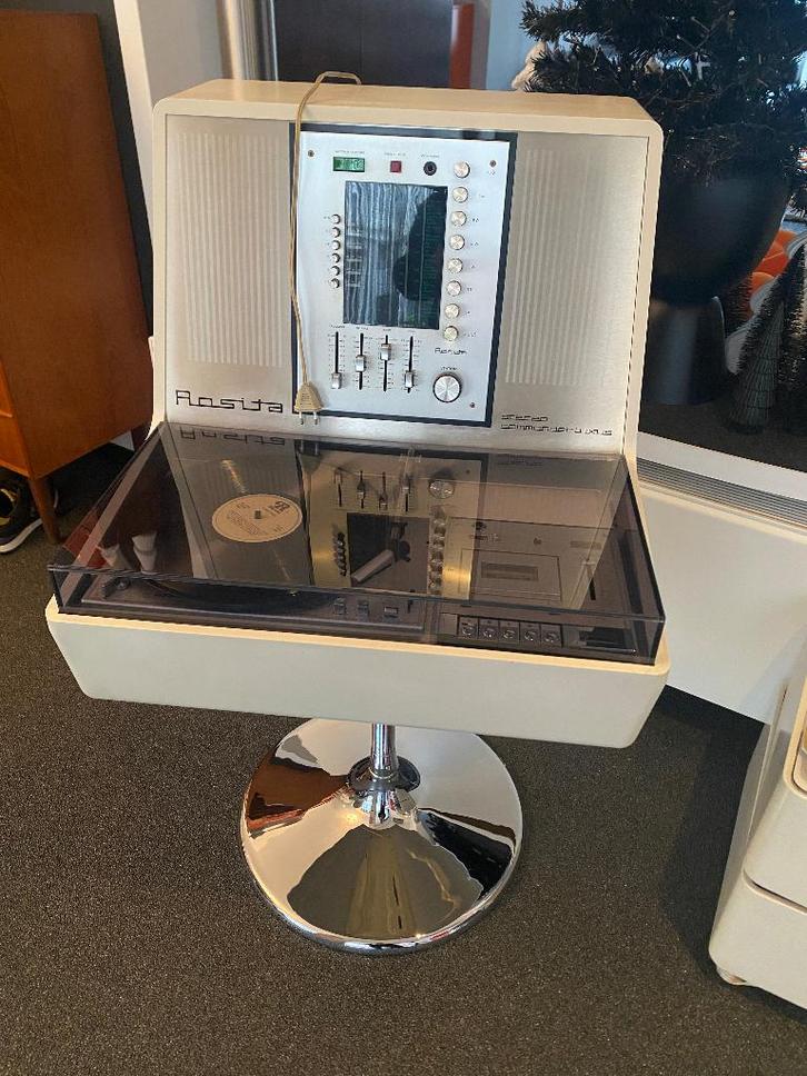 Rosita Commander Luxus, vintage hifi, Audio, Tv en Foto, Stereo-sets, Zo goed als nieuw, Cassettedeck, Tuner of Radio, Speakers