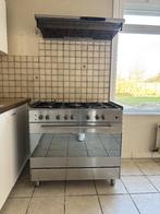 Gasfornuis Gorenje en dampkap AEG, Ophalen, Gebruikt, 60 cm of meer, 4 kookzones