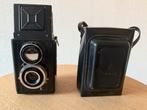 LOMO Lubitel TLR camera met originele leren case, Verzenden