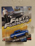 Fast and Furious 1:32 Ford Escort RS 1600 MK1 blauw 1970, Hobby en Vrije tijd, Modelauto's | 1:32, Ophalen of Verzenden, Zo goed als nieuw
