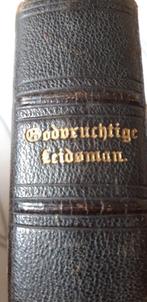 Boek De Godvruchtige Leidsman (oud kerkboek), Boeken, Godsdienst en Theologie, Ophalen of Verzenden