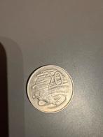 Australische 20 cent munt uit 1966., geld, munt, betalen, Verzenden, Zuidoost-Azië