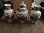 Set van 3 decoratieve vazen/ kast stel, Ophalen