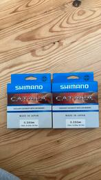 2x Shimano Catania Nylon (Mono) Lijn 150m 0,285mm 18.1Lbs, Nieuw, Ophalen of Verzenden, Vislijn