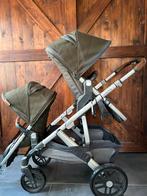 Uppababy vista v2 duo reiswieg + stoel+ rumbleseat hazel, Overige merken, Met reiswieg, Gebruikt, Ophalen of Verzenden