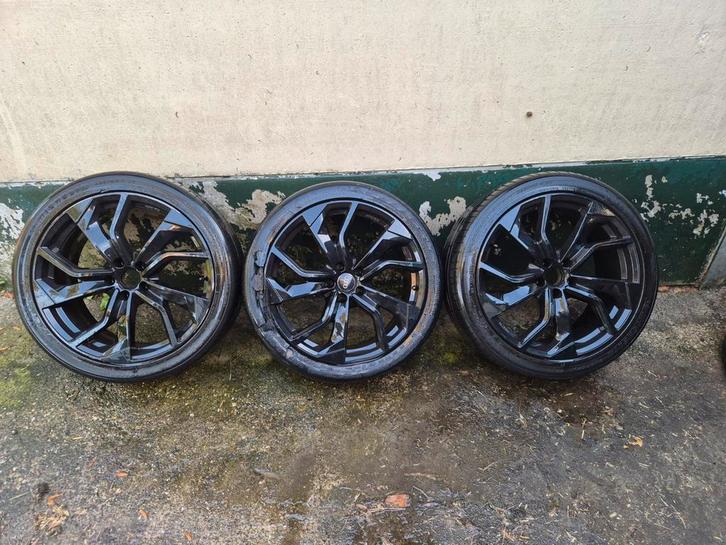 Degelijke GMP Rebel Black velgen 20 inch MOET WEG!, Auto-onderdelen, Banden en Velgen, Velg(en), Zomerbanden, 20 inch, 255 mm