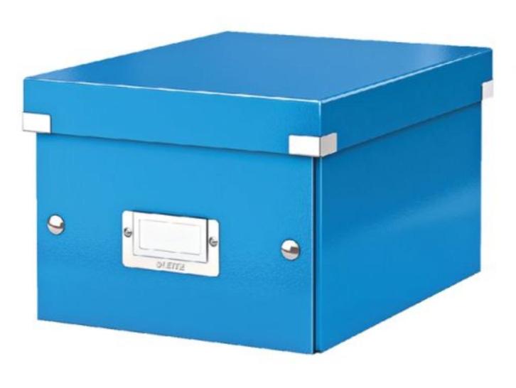 Leitz Click & Store opberg doos WOW blauw NIEUW, Doe-het-zelf en Verbouw, Kratten en Dozen, Nieuw, Doos, Minder dan 50 cm, Minder dan 35 cm