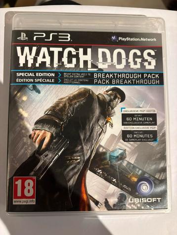Watch Dogs PS3 - Special Edition beschikbaar voor biedingen