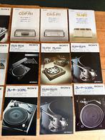 Manuals, brochures, catalogi Sony, Ophalen of Verzenden, Zo goed als nieuw
