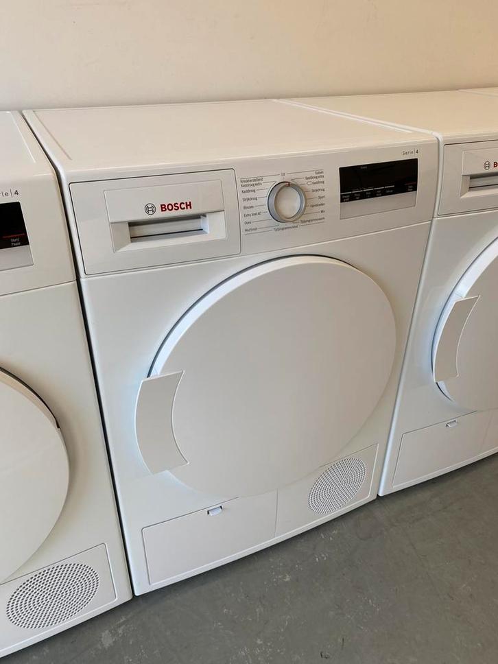 Bosch Serie 4 WarmtepompDroger A+++ 8 Kilo Zgan!, Witgoed en Apparatuur, Wasdrogers, Zo goed als nieuw, Overige typen, Voorlader