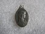 Oud Religieus / Lourdes Hangertje - Maria - 2 x 1.2 cm, Verzenden, Gebruikt, Sieraad, Christendom | Katholiek
