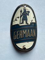 Stokoud balhoofdplaatje Germaan. Balhoofd plaatje., Ophalen of Verzenden, Gebruikt, Overige typen