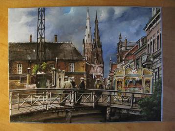 Frits vd Kerkhof, Stratumseind Eindhoven met draaiorgel 2013 beschikbaar voor biedingen