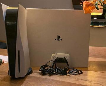 Playstation 5 + controller incl doos en kabels zgan beschikbaar voor biedingen