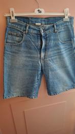 Korte heren spijkerbroek mt 34 Texas Bull 10,00, W36 - W38 (confectie 52/54), Blauw, Ophalen of Verzenden, Zo goed als nieuw