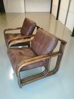 Fauteuils, Huis en Inrichting, Fauteuils, Ophalen, Gebruikt, Minder dan 75 cm, Riet of Rotan