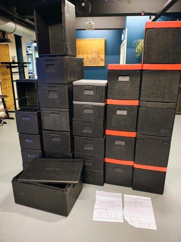 Thermobox 27 stuks diverse maten  beschikbaar voor biedingen