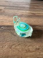 Glazen schildpad 7 cm hoog, Antiek en Kunst, Antiek | Glas en Kristal, Ophalen of Verzenden