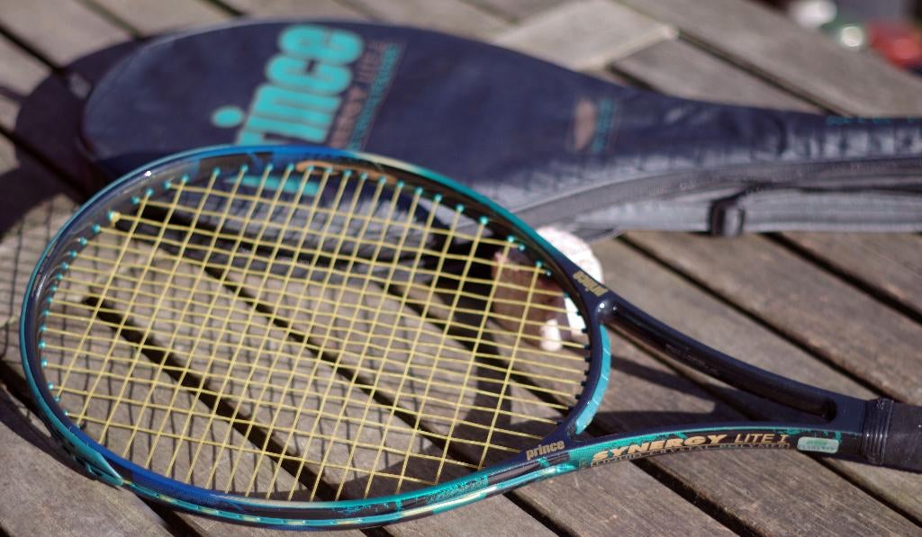 Tennisracket Prince Synergy Lite I (met hoes) (Utrecht-West), Ophalen of Verzenden, Gebruikt, Racket, Prince