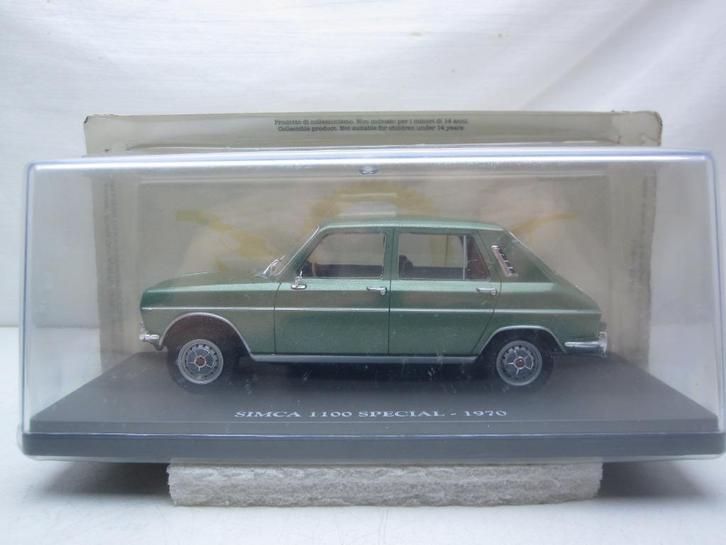 Simca 1100 Special 1970 1:24 Atlas, Hobby en Vrije tijd, Modelauto's | 1:24, Nieuw, Auto, Overige merken, Ophalen of Verzenden