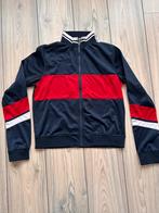 Bershka Retro Trainingsjack, Kleding | Dames, Truien en Vesten, Ophalen of Verzenden, Zo goed als nieuw, Blauw