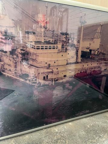 Vintage Lichtbak met Foto's - zie omschrijving beschikbaar voor biedingen