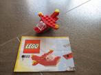 lego 7222 rood vliegtuigje, Kinderen en Baby's, Ophalen of Verzenden, Gebruikt, Complete set, Lego