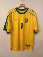 Brazilië 1998-00 WK tenue Ronaldo #9 maat M, Shirt, Maat M, Zo goed als nieuw, Verzenden