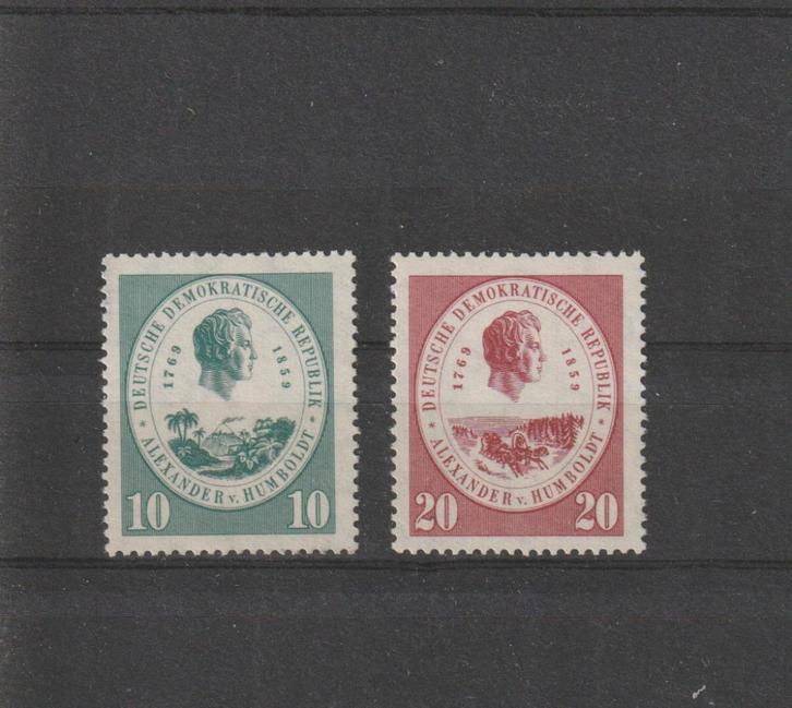 DDR 1959, Michel 684 t/m 685, Postfris., Postzegels en Munten, Postzegels | Europa | Duitsland, Postfris, DDR, Verzenden