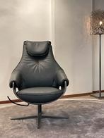 Leolux Cream relaxfauteuil plus Noli leer NIEUW!