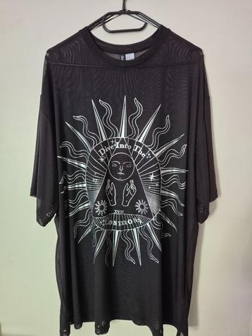 Oversized mesh shirt Dive Into The Cosmos maat M beschikbaar voor biedingen