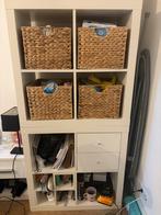 Ikea Kallax Kast met Manden 76x38 - Must Go Soon!, Huis en Inrichting, Kasten | Overige, Ophalen, Gebruikt