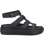 Crocs Dames Brooklyn Luxe Gladiator Sandalen, Zwart, Nieuw, Crocs, Sandalen of Muiltjes